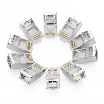 UGREEN CAT6 FTP RJ45 modulārie spraudņi, 10 gab.