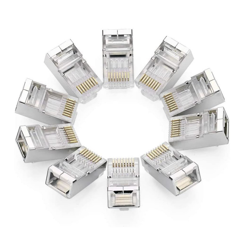UGREEN CAT6 FTP RJ45 modulārie spraudņi, 10 gab.