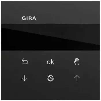 GIRA 536674 S3000 žalūziju/laika slēdzis ar displeju, System 70