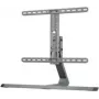 Hagor HA galda statīvs L galda statīvs 55-75 inch LCD displejiem, VESA līdz 600 x 400 mm, sudraba