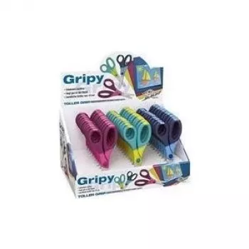 WEDO Gripy rokdarbu šķēres, apaļas, 130 mm, labročiem, nerūsējošais tērauds – 30 gab. komplekts
