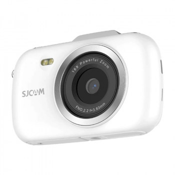 SJCAM ZV100 kompakta digitālā kamera, balta