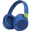 JBL Junior 460NC zilas krāsas austiņas ar galvas loku