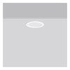 Rzb Zimmermann Leuchten TOLEDO FLAT+ apaļš griestu downlight gaismeklis 901807.002, 4,5...9,5 W, 570...1150 lm