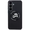 Karl Lagerfeld silikona apvalks Karl&Choupette Heads MagSafe Samsung Galaxy S26 FE melns