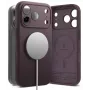 Ringke Silicone Magnetic MagSafe vāciņš iPhone 18 Pro, bordo