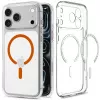 Spigen Ultra Hybrid MagSafe vāciņš iPhone 17 Pro Max / 18 Pro Max, caurspīdīgs/oranžs (ACS12122)