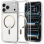 Spigen Ultra Hybrid MagSafe vāciņš iPhone 17 Pro / 18 Pro, caurspīdīgs/zelta (ACS12157)