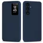 Tech-Protect Smart Wallet futrālis Samsung Galaxy S26 FE, tumši zilā krāsā