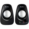 Skaļruņi SVEN 190, melni, USB, izejas jauda 2x3W (RMS)