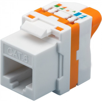 Techly 028573 Keystone modulis RJ45 UTP Cat6, paškrimpējošs, PoE