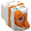 Techly 028573 Keystone modulis RJ45 UTP Cat6, paškrimpējošs, PoE