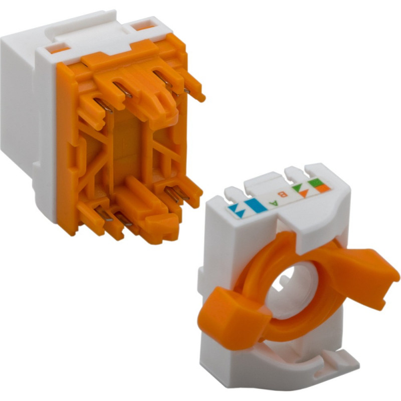 Techly 028573 Keystone modulis RJ45 UTP Cat6, paškrimpējošs, PoE