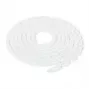 Qoltec kabeļu organizators 6mm 10.0m balts