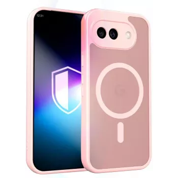 3mk Misty MagCase Google Pixel 10a maciņš, rozā