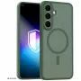 3mk Misty MagCase Samsung Galaxy S26 FE maciņš, zaļš