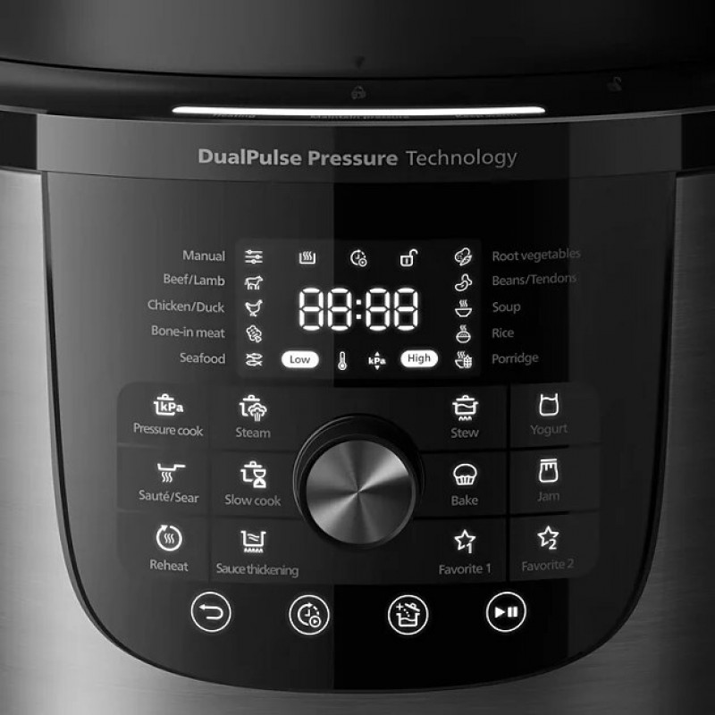 PHILIPS 3000 sērijas daudzfunkcionālais katls ar vāku, 6 l