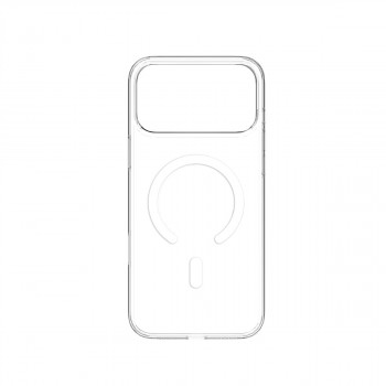 Just Must MagSafe Crystal I vāciņš iPhone 18 Pro Max, caurspīdīgs