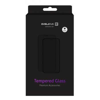 Evelatus 2.5D Full Cover antistatisks rūdīta stikla ekrāna aizsargs Apple iPhone XR/11 (Japan Glue, Corning)