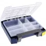 raaco Boxxser 55 4x4-9 sortimenta kārba, 241 x 55 x 225 mm (P x A x Dz), 9 nodalījumi