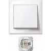 MERTEN Jumbo slēdzis MEG3341-1419, termoplasts, polārbalts, AC 250 V
