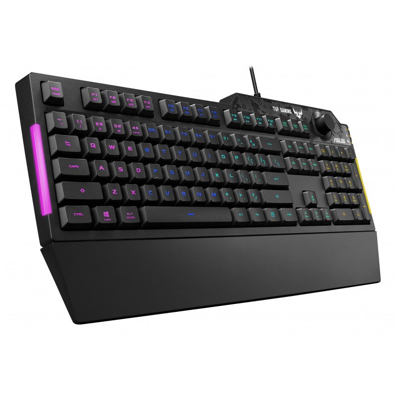 ASUS TUF Gaming K1 RA04 spēļu tastatūra (90MP01X0-BKUA00)