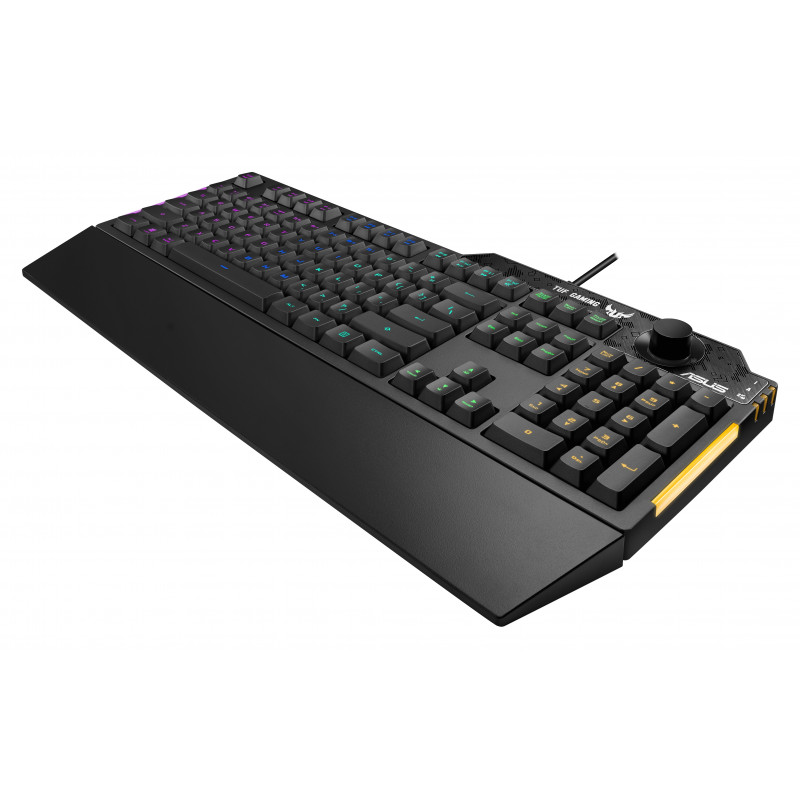ASUS TUF Gaming K1 RA04 spēļu tastatūra (90MP01X0-BKUA00)