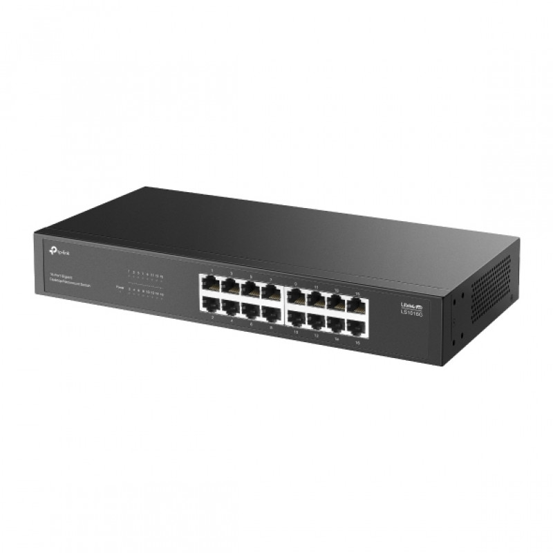 TP-Link LS1016G 16 portu Gigabit darbvirsmas/statīva komutators
