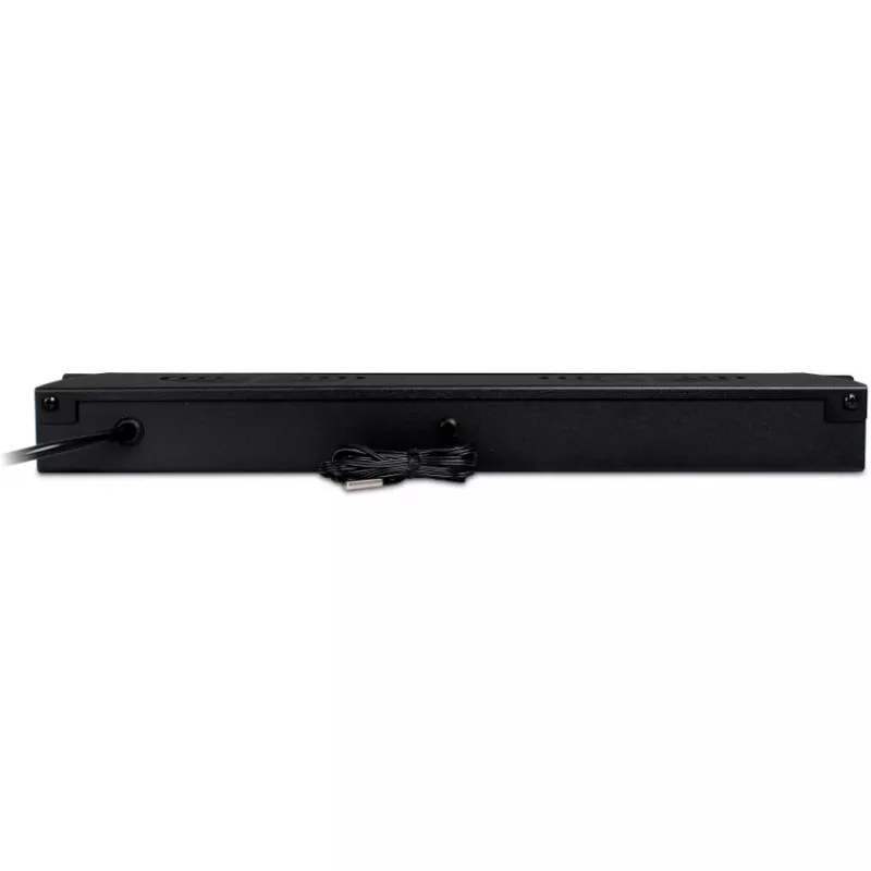 Getfort 1U statīva ventilatora panelis ar 2 ventilatoriem un termostatu (GF-FAN2TR)