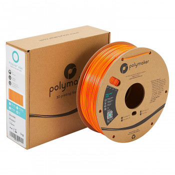 Polmask ASA 3D printera filamenta spole 1.75mm oranža 1kg