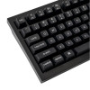 Keychron Double Shot KSA PBT pilna taustiņu vāciņu komplekts - White on Black (PBT-03)