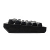 Keychron Double Shot KSA PBT pilna taustiņu vāciņu komplekts - White on Black (PBT-03)
