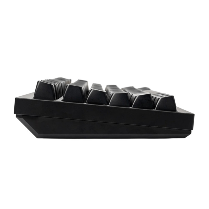 Keychron Double Shot KSA PBT pilna taustiņu vāciņu komplekts - White on Black (PBT-03)