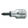 Gedore IKS 19 PZD 2 galatslēgas uzgalis ar uzgali, Pozidriv PZ 2, 1/2 inch (12,5 mm) (6156680)
