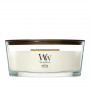 WoodWick White Teak Ellipse svece, 453,6 g