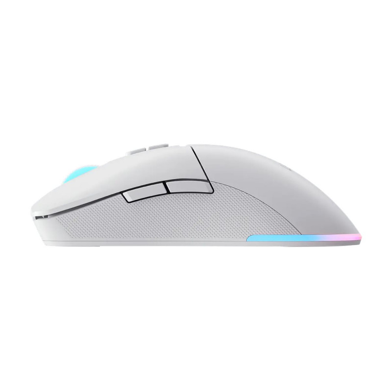 Lenovo Legion M220 RGB bezvadu spēļu pele, 2.4 GHz / Bluetooth / vadu, Glacier White (GY51V60437)