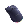 Lenovo Legion M220 RGB bezvadu spēļu pele, 2.4 GHz / Bluetooth / vadu, Nebula purpura (GY51V60439)