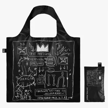 LOQI Basquiat soma – Crown melna