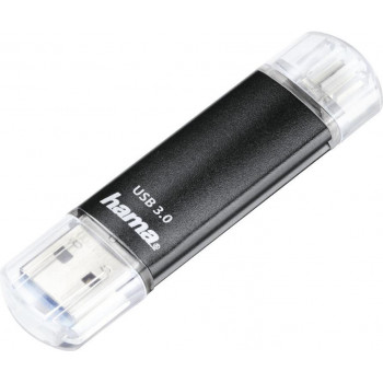 Hama Laeta Twin USB zibatmiņa 32 GB USB Type-A / Micro-USB 3.2 Gen 1 (3.1 Gen 1) melna