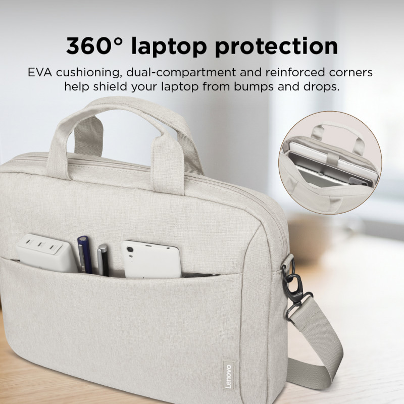 Lenovo T210 Topload klēpjdatora soma līdz 16 inch ar plecu siksnu - tumši zila (GX41W44767)
