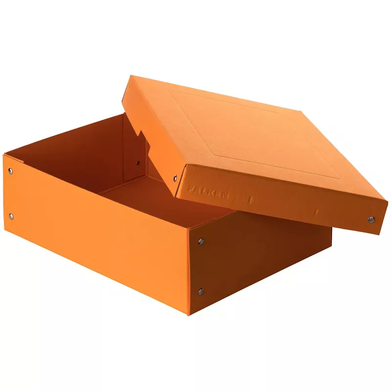 FALKEN PURE glabāšanas kaste 1250 loksnes pasteļoranža 24.0 x 32.0 x 10.0 cm