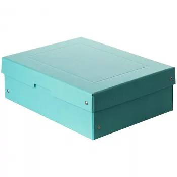 FALKEN PURE glabāšanas kaste 1250 loksnēm pasteļzilā 24.0 x 32.0 x 10.0 cm