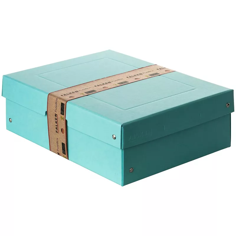 FALKEN PURE glabāšanas kaste 1250 loksnēm pasteļzilā 24.0 x 32.0 x 10.0 cm