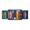 herlitz Tech Mech zīmuļu penālis, 31 daļu komplekts no poliestera, izmēri: (W)205 x (D)140 x (H)38 mm, 2 atloki