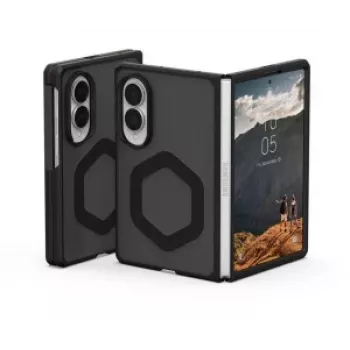 UAG Mouve apvalks ar magnētisko moduli Samsung Galaxy Z Fold8, Ash (pelēks caurspīdīgs) / melns (214562113131)