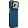 PITAKA Edge Case Argyle MagSafe vāciņš iPhone 18 Pro / 17 Pro, pusnakts zils