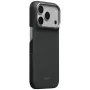 PITAKA Edge Case Argyle MagSafe vāciņš iPhone 18 Pro / 17 Pro, bazalta melns