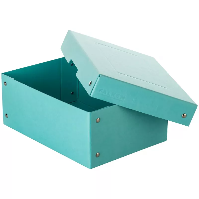 FALKEN PURE uzglabāšanas kārba 1250 loksnēm pasteļzilā 18.0 x 25.0 x 10.0 cm