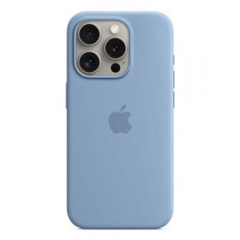 Apple iPhone 15 Pro Max silikona vāciņš ar MagSafe (Silicone Case) – zils