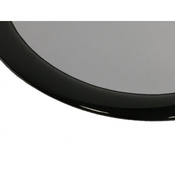 DEMCiflex putekļu filtrs 120mm, apaļš - melns/melns